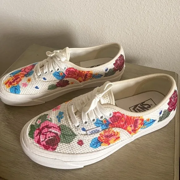 Vans Authentic 44 DX Anaheim Collection Floral Sneakers