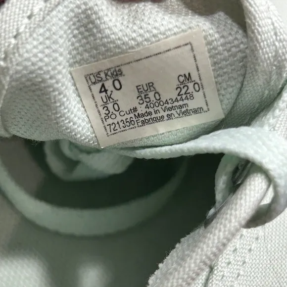 Vans Authentic Mono Canvas Milky Green Shoes