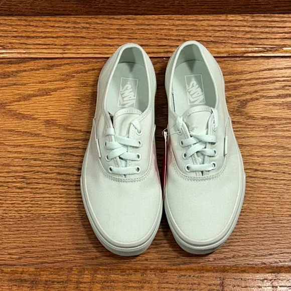 Vans Authentic Mono Canvas Milky Green Shoes