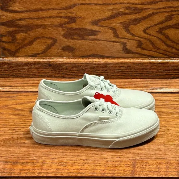 Vans Authentic Mono Canvas Milky Green Shoes