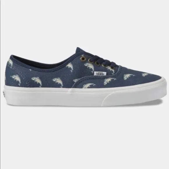 Vans Authentic Outdoors Fish Sz 8 Men