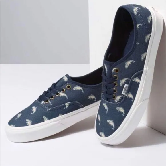 Vans Authentic Outdoors Fish Sz 8 Men