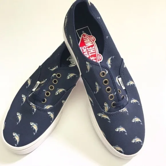 Vans Authentic Outdoors Fish Sz 8 Men