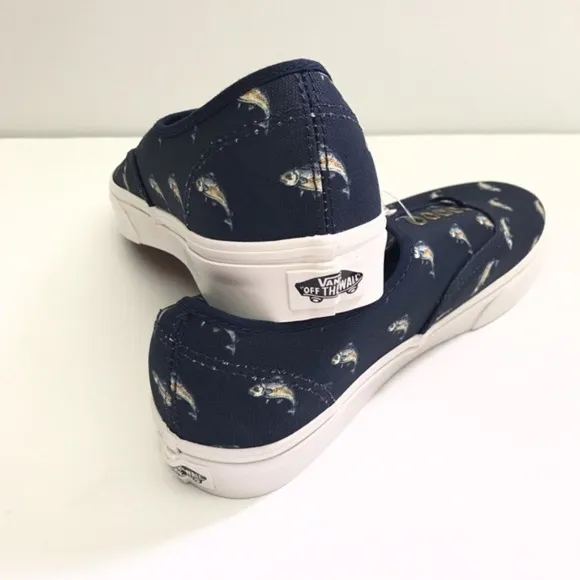 Vans Authentic Outdoors Fish Sz 8 Men