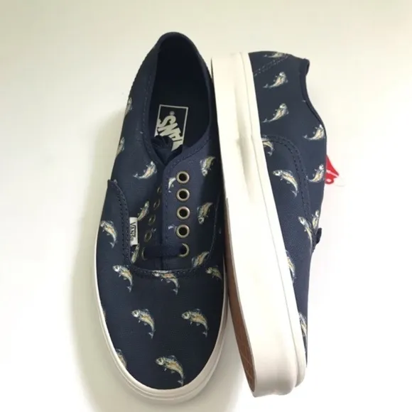 Vans Authentic Outdoors Fish Sz 8 Men