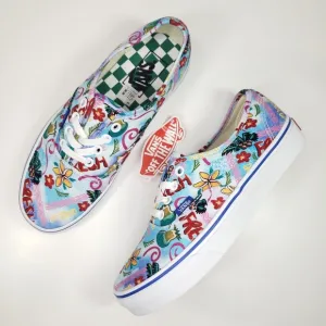 Vans Authentic Vans Market Tropic Hawaii Aloha Canvas Skateboard Sneakers Men 6
