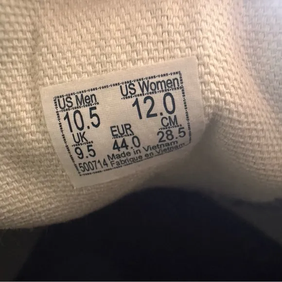 Vans Authentic VR3 SF X Mikey February shoes Grey Excellent EUC Special Edition