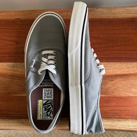 Vans Authentic VR3 SF X Mikey February shoes Grey Excellent EUC Special Edition