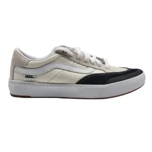 Vans Berle Pro Marshmallow Black Suede Canvas Men Shoes VN0A3WKXKIG Size 7.5