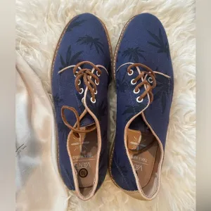 Vans Blue Canvas Men's Shoes