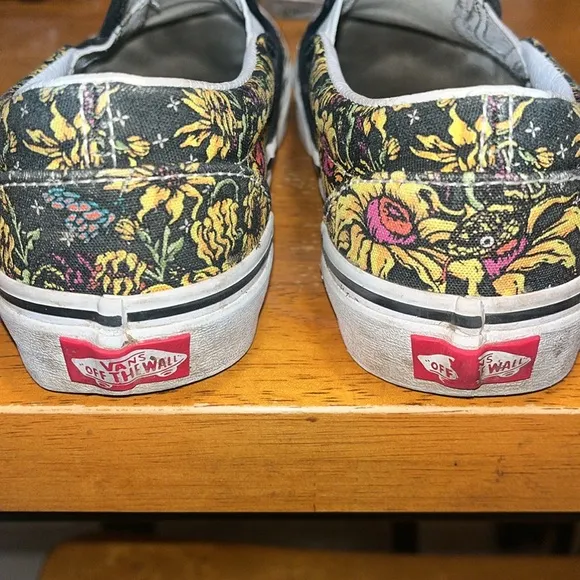 VANS CLASSIC BEAUTY SKULL SLIP-ON UNISEX SHOES MENS 5.5/WOMEN’S 7