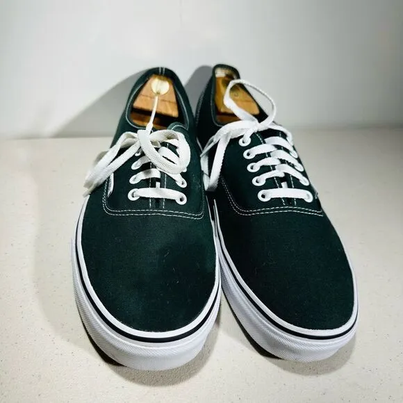 Vans Classic Era Green Casual Skate Shoes Sneakers Mens 13 Canvas