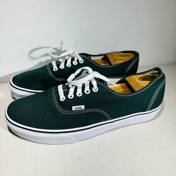 Vans Classic Era Green Casual Skate Shoes Sneakers Mens 13 Canvas