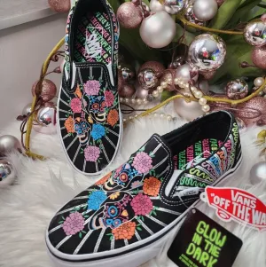 VANS Dia De Muertos Classic Slip-On Shoes Women brand  new