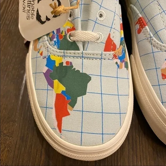 Vans Era Limited Edition Save Our Planet Skate Shoes Size 6.5 Women