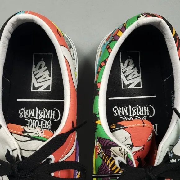 Vans Era Nightmare Before Christmas Shoes Women Size 8 Low Canvas Disney
