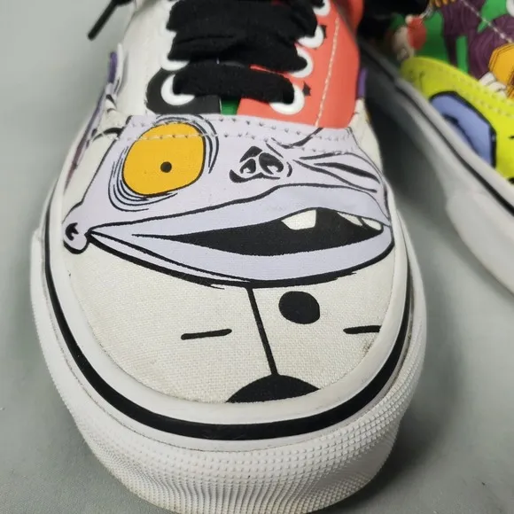 Vans Era Nightmare Before Christmas Shoes Women Size 8 Low Canvas Disney