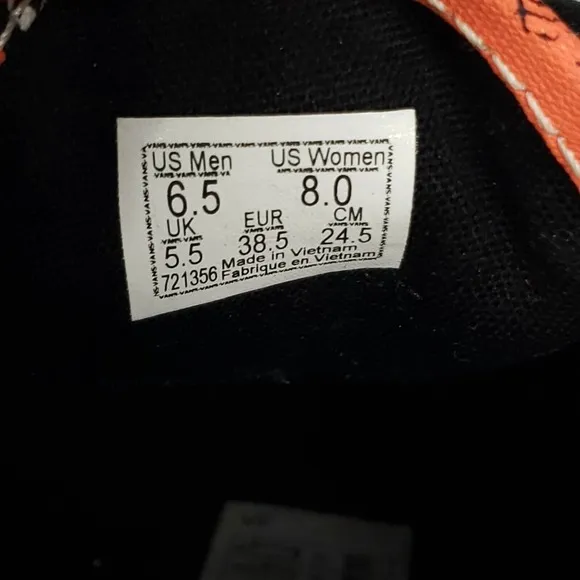 Vans Era Nightmare Before Christmas Shoes Women Size 8 Low Canvas Disney