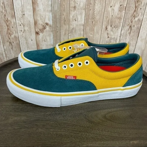Vans Era Pro Prime Atlantic/Gold Sneaker Size 8.5 Women