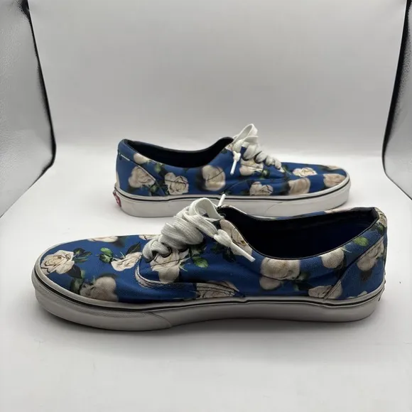 VANS Era 'Romantic Floral' Shoes Blue/White/Black Men's US 10M