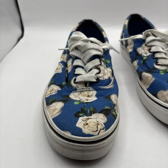 VANS Era 'Romantic Floral' Shoes Blue/White/Black Men's US 10M