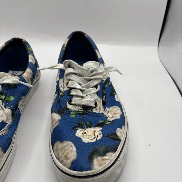VANS Era 'Romantic Floral' Shoes Blue/White/Black Men's US 10M