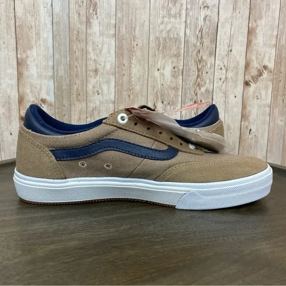 Vans Gilbert Crockett Twill Portabella Dress Blues Sneaker Size 8 Women