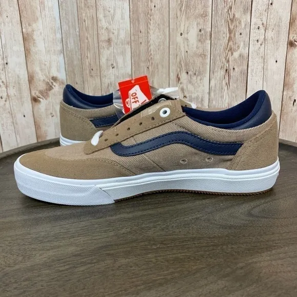 Vans Gilbert Crockett Twill Portabella Dress Blues Sneaker Size 8 Women