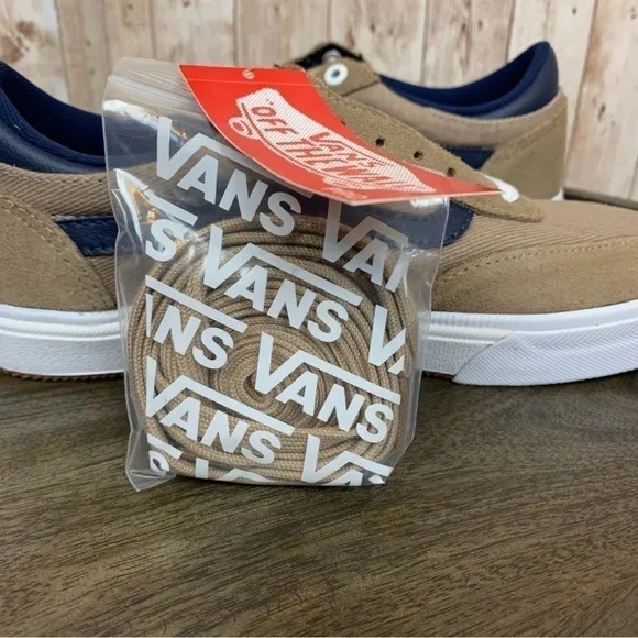 Vans Gilbert Crockett Twill Portabella Dress Blues Sneaker Size 8 Women