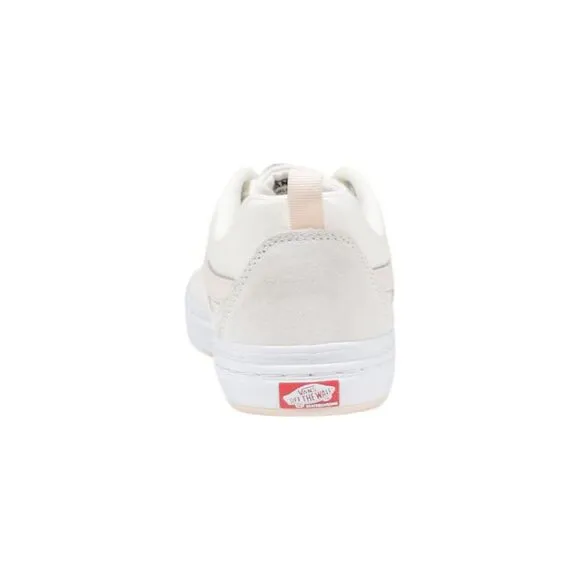 Vans Leather High-Heel Ankle Boots Women Pink Sneakers