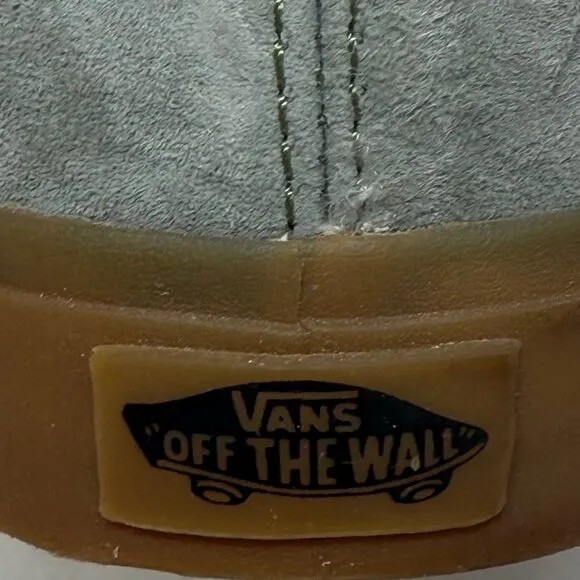 Vans Mens Era 59 Gray Suede Tortoiseshell Eyelet Gum Sole Limited Edition Size 9