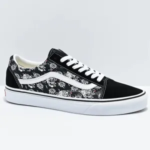 VANS | Old Skool Flash Skulls Black &amp; Multi Skate Shoes