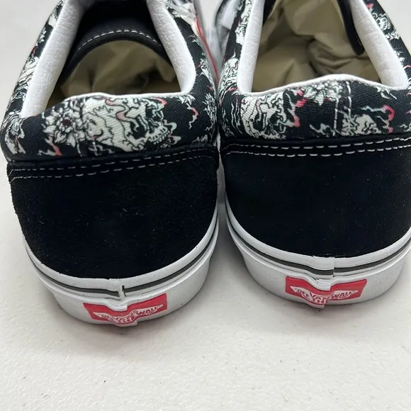 VANS | Old Skool Flash Skulls Black &amp; Multi Skate Shoes