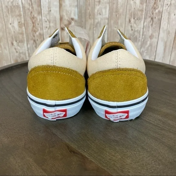 Vans Old Skool Pro Cumin/Black Skate Shoe Size 9.5 Women