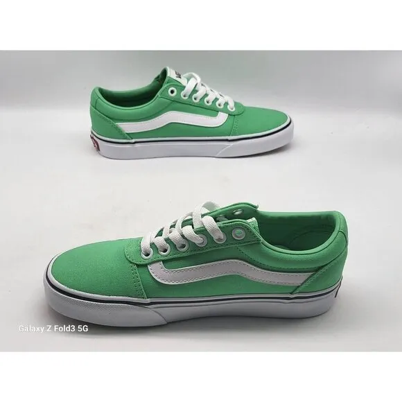 Vans Old Skool Skate Sneaker Shoes Womens Size 6 VN0A5HTMJBV Canvas Green