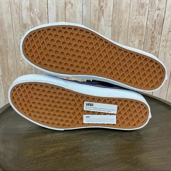 Vans Sk8-Hi Platform 2 After Dark Camo/True White Sneakers Size 7.5 Women