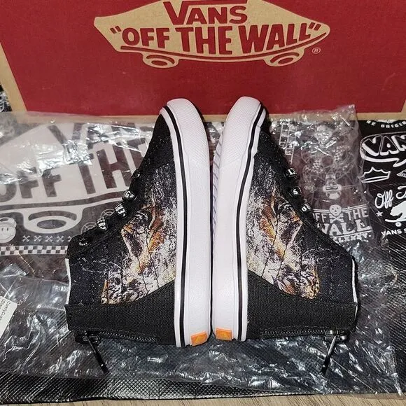 VANS Sk8-Hi Zip ProjectCAT Protect Tigers Discovery Rare ComfyCush Shoes Size 5