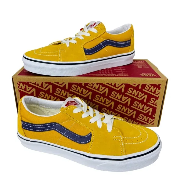 Vans Sk8 Low Honey Gold Skateboard Shoes