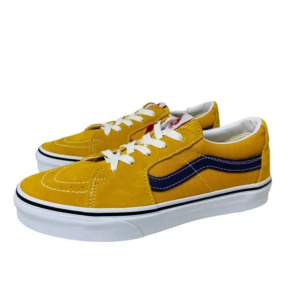 Vans Sk8 Low Honey Gold Skateboard Shoes