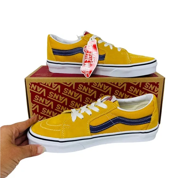 Vans Sk8 Low Honey Gold Skateboard Shoes