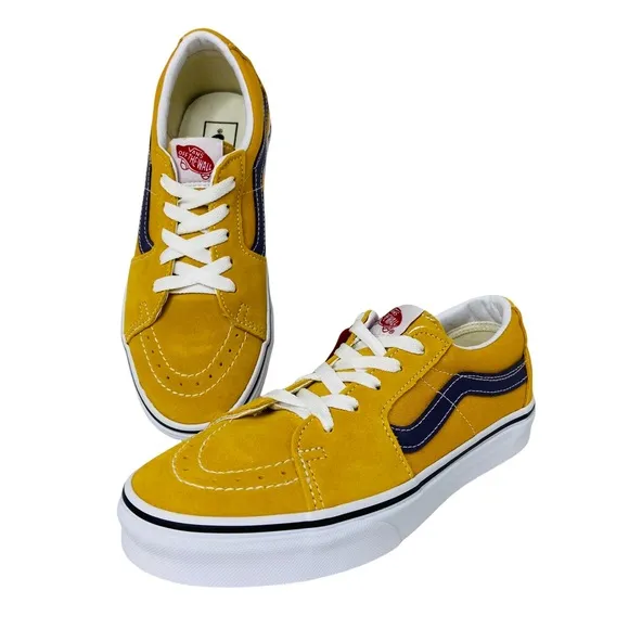 Vans Sk8 Low Honey Gold Skateboard Shoes