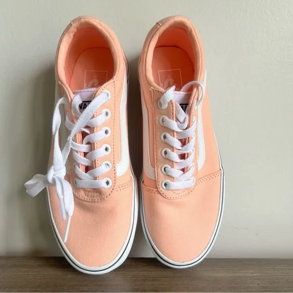 Vans Ward Canvas Tropical Peach Women's Shoe Size 6 #B1142