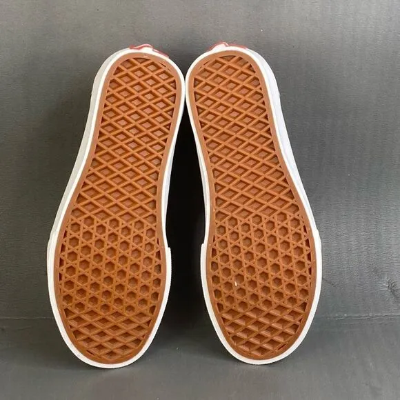 VANS WARD Women's Tropical Peach Canvas Lace Up Sneakers Shoes  size 6