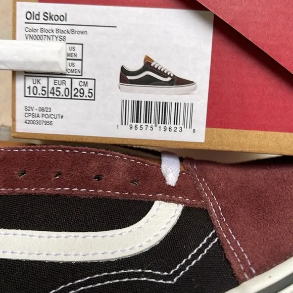 Vans WMNS Old SkoolColor Block Black/BrownVN0007NTYS8Sneakers