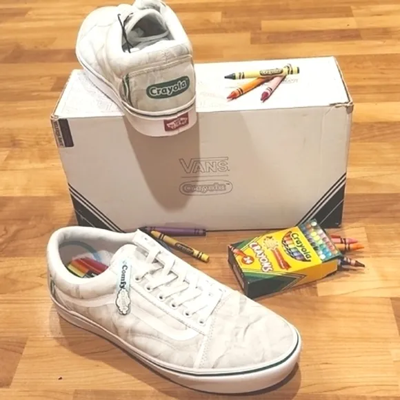 Vans X Crayola