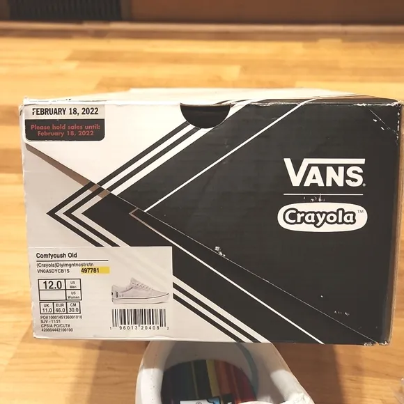 Vans X Crayola