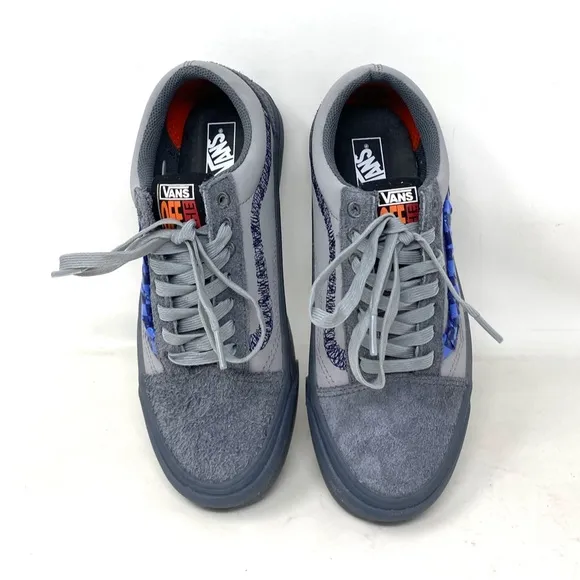 VANS x Rokit Old Skool 36 DX Shoes Suede Gray Low For Women Sneakers VN0000SRBKU
