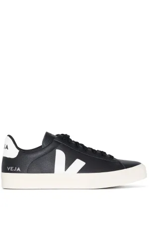 VEJA | Campo Chromefree | Leather Black White Mens