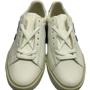 Veja Campo Chromefree Leather Sneakers – Women's 7 – White/Blue – New Without Bo