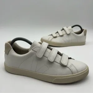 VEJA Recife White Leather Sneakers Women’s Size 9 Shoes